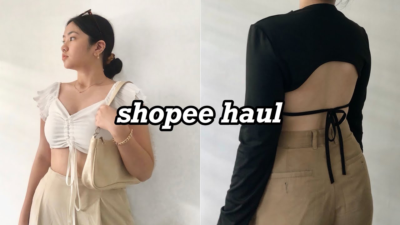the BEST shopee haul ♡ (accessories, clothes, etc.) YouTube