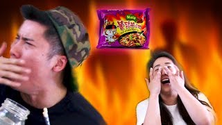 4X Spicy Ramen KPOP CHALLENGE