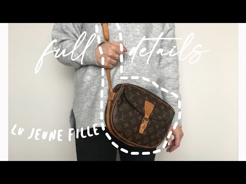 Unboxing of Louis Vuitton Jeune Fille Crossbody bag 