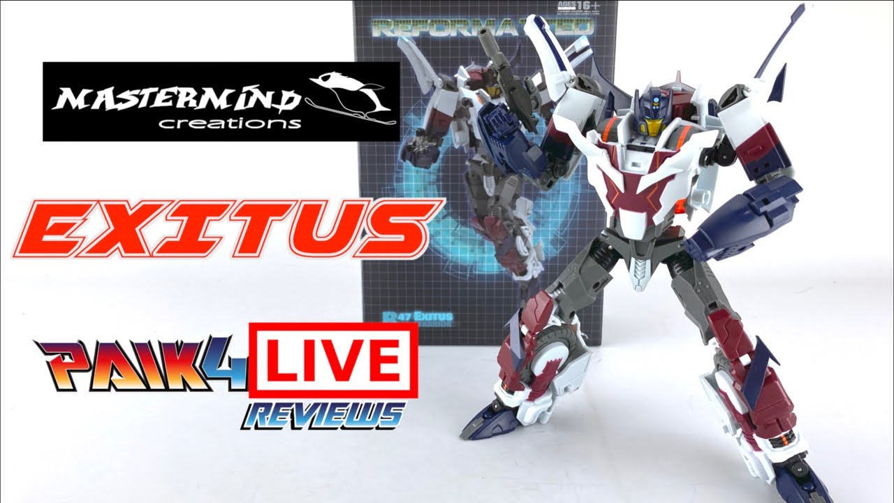 Transformers Mastermind Creations R47 Exitus //P4L Reviews - YouTube