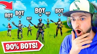 Ali A Tests How Many Bots Are Actually In Fortnite Games Dexerto