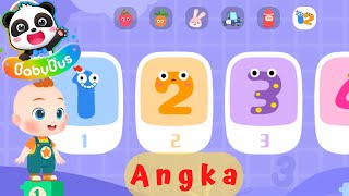Mengenal Angka, Aplikasi Permainan Anak - Pembelajaran TK BabyBus #6 screenshot 4
