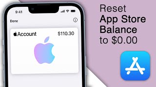 How to Reset App Store Balance to $0.00 on iPhone! screenshot 4