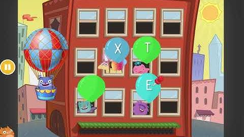 Find Letters | Alphabet Balloon Pop ; B, E, G | Education.com