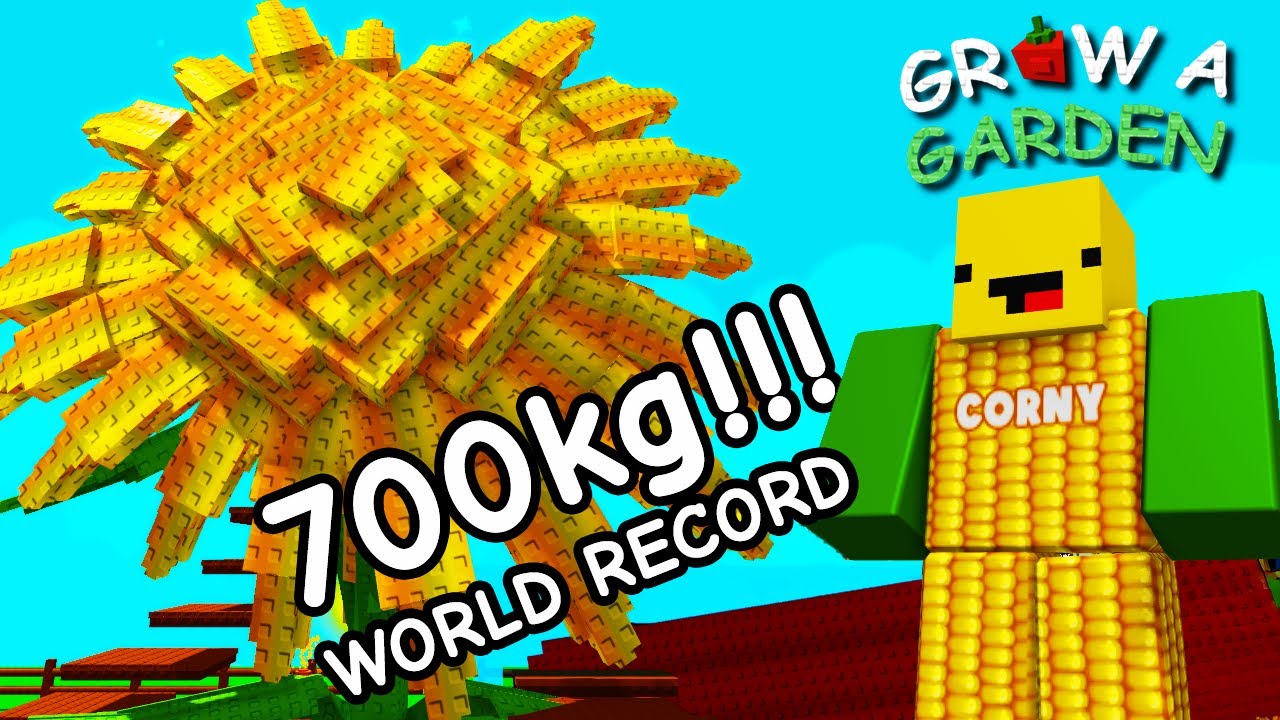 Day 2: Biggest Sunflower in Grow a Garden Challenge