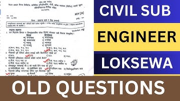 Nepal Oil Cooperation Civil Sub Engineer Loksewa Questions 2081 | Civil Sub Engineer Exam Questions