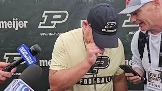 2026 Purdue Football Opening Practice - Barry Odom