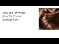 Salon style hair spa at home chemical free step by step hair care beauty budget