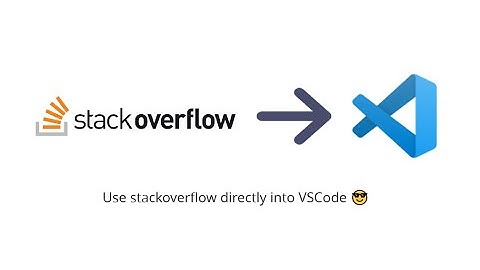 Use Stack overflow in your VSCode.