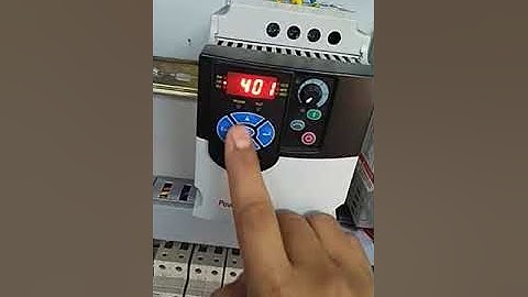 Powerflex 4m parameters change