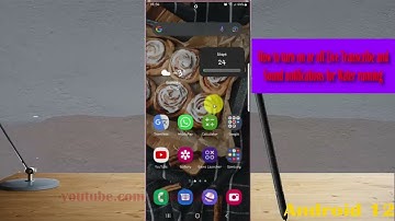 Samsung Galaxy S22 : How to turn on or off Live Transcribe and Sound notifications for Water running