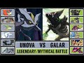 Battle of Legends: UNOVA vs GALAR