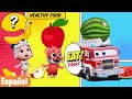 ¡Sí, come comida saludable! ¡Frutas riquísimas! + Más Canciones y Dibujos Animados de #appMinkEspaño