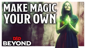 How to Personalize Spells in Dungeons & Dragons - D&D Beyond