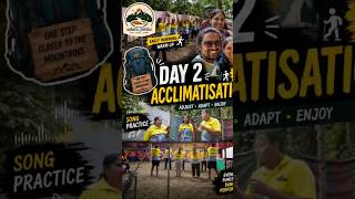 Day 2 - Acclimatisation walk day #sarpass #trekking #yhai #basecamp @yhaindia