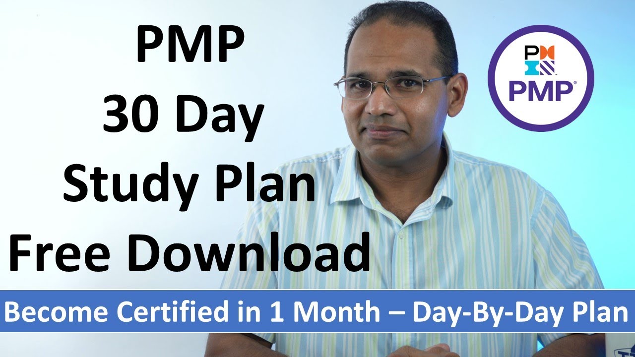 PMP 30 Day Study Plan   Free Download
