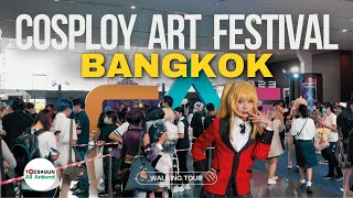 🇹🇭 COSPLAY ART FESTIVAL 2023 in Thailand - Walking Tour [4K 60fps]