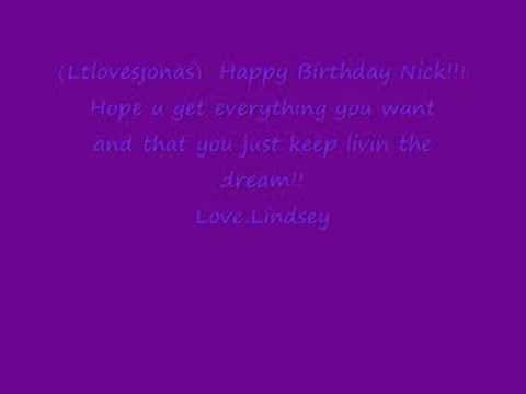 Happy 16th Birthday Nicholas Jerry Jonas!