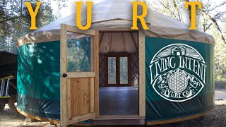 FRAME & FABRIC, Assembling a YURT | Living Intent Yurt co.