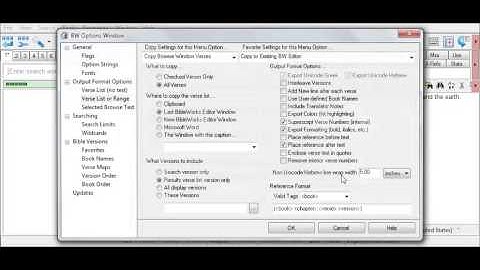 How to Copy the Browse Window Verse