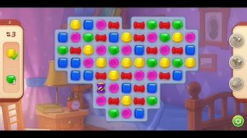 Homescapes (by Playrix) - free offline match 3 puzzle game for Android and iOS - gameplay.