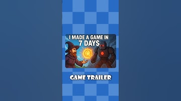 Game Trailer | Made in 7 Days #gamedevelopment #myfirstgame  #unrealengine #roblox #gaming #devlog