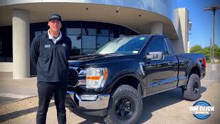 2022 Ford F150 Regular Cab outfitted by Jim Click Ford | Lincoln