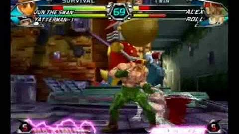 Tatsunoko Vs. Capcom Survival Yatterman-1 X Jun The Swan part 1