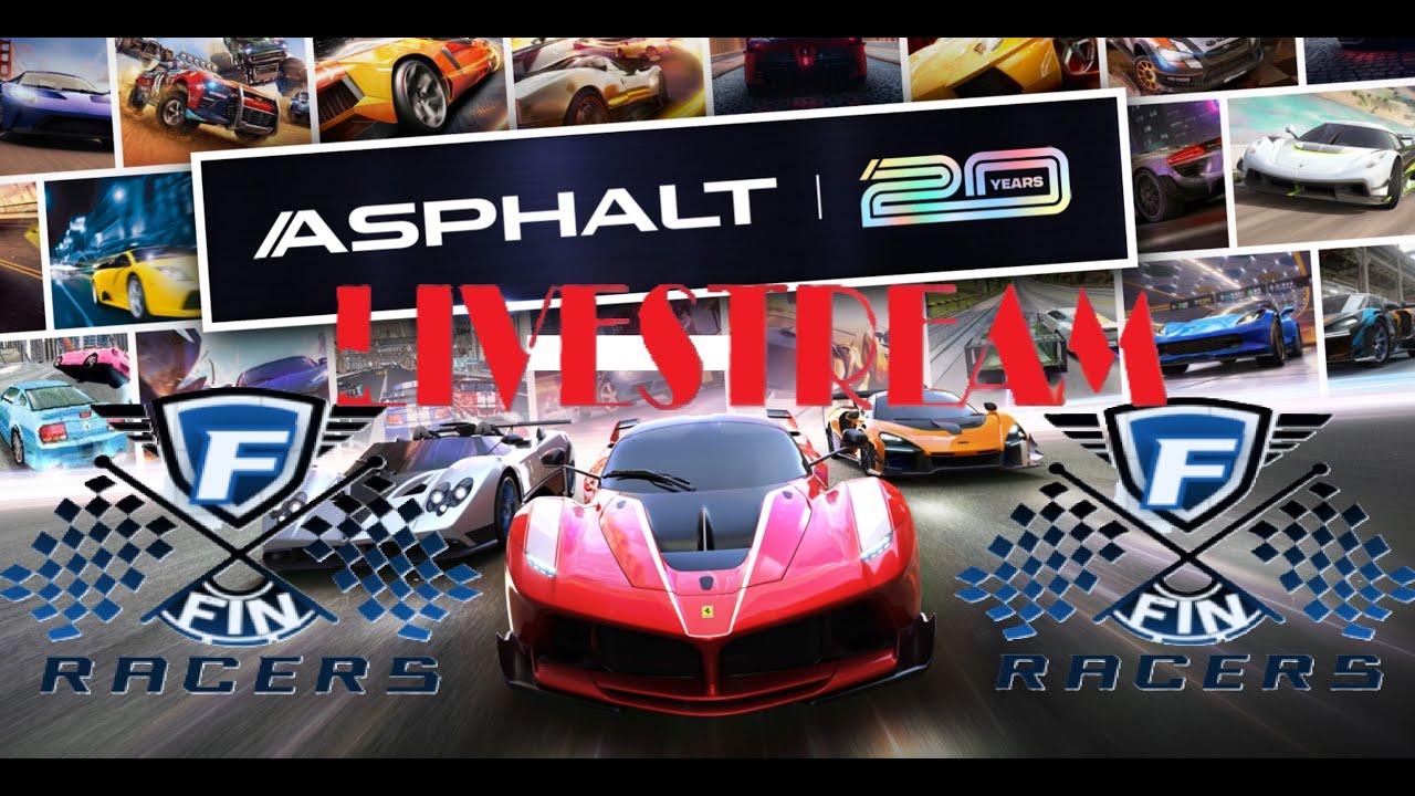 Asphalt Legends Gameplay Livestream #8 Multiplayer 1 & 2