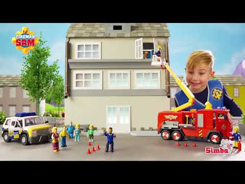 Sam a tűzoltó: Venus tűzoltóautó Penny figurával - Simba Toys video