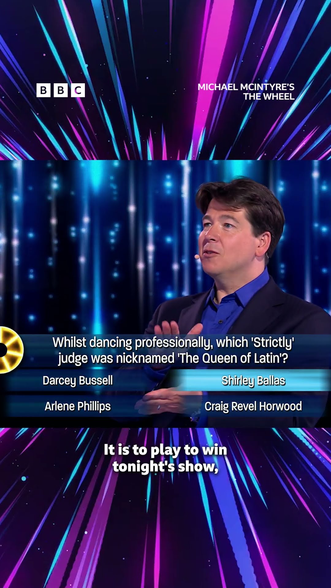 Zara McDermott helps Elliot answer a Strictly question - BBC