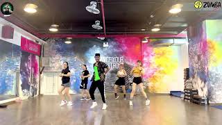 Zin104 | Salsa | Baila pa mi | zumba dance choreography Zumba fitness