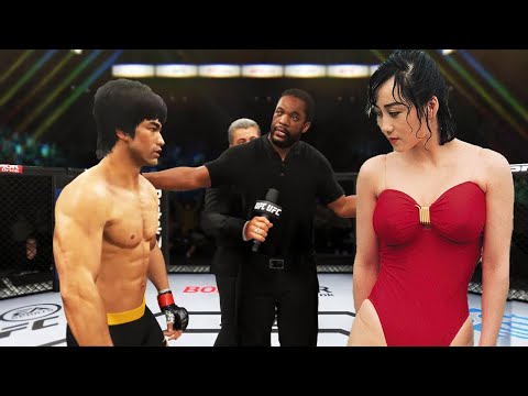 UFC 4 | Bruce Lee vs. Nina Li Chi (EA Sports UFC 4)