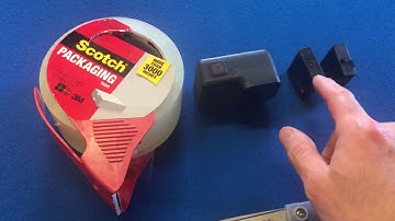 Is your GoPro Hero battery tab broken?  Watch this!   It might help!