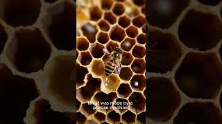 Who Taught Bees to Build Perfect Hexagons? 🐝🔷#science #nature #biolog #didyouknow  #animals #shorts