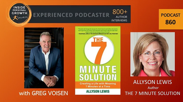 Podcast 860: The 7 Minute Solution with Allyson Le...