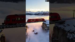 Switzerland’s Train Above the Clouds 🚆