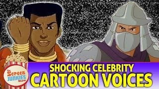 Shocking Celebrity Cartoon Voices
