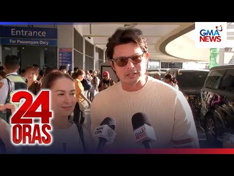 Marian Rivera at Dingdong Dantes, nasa Canada para sa kanilang upcoming film | 24 Oras