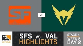 HIGHLIGHTS San Francisco Shock vs. Los Angeles Valiant | Stage 4 | Week 5 | Day 2 | Overwatch League