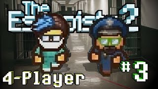 The Escapists 2: 4-Player - #3 - Masters of Disguise! (4-Player Gameplay)