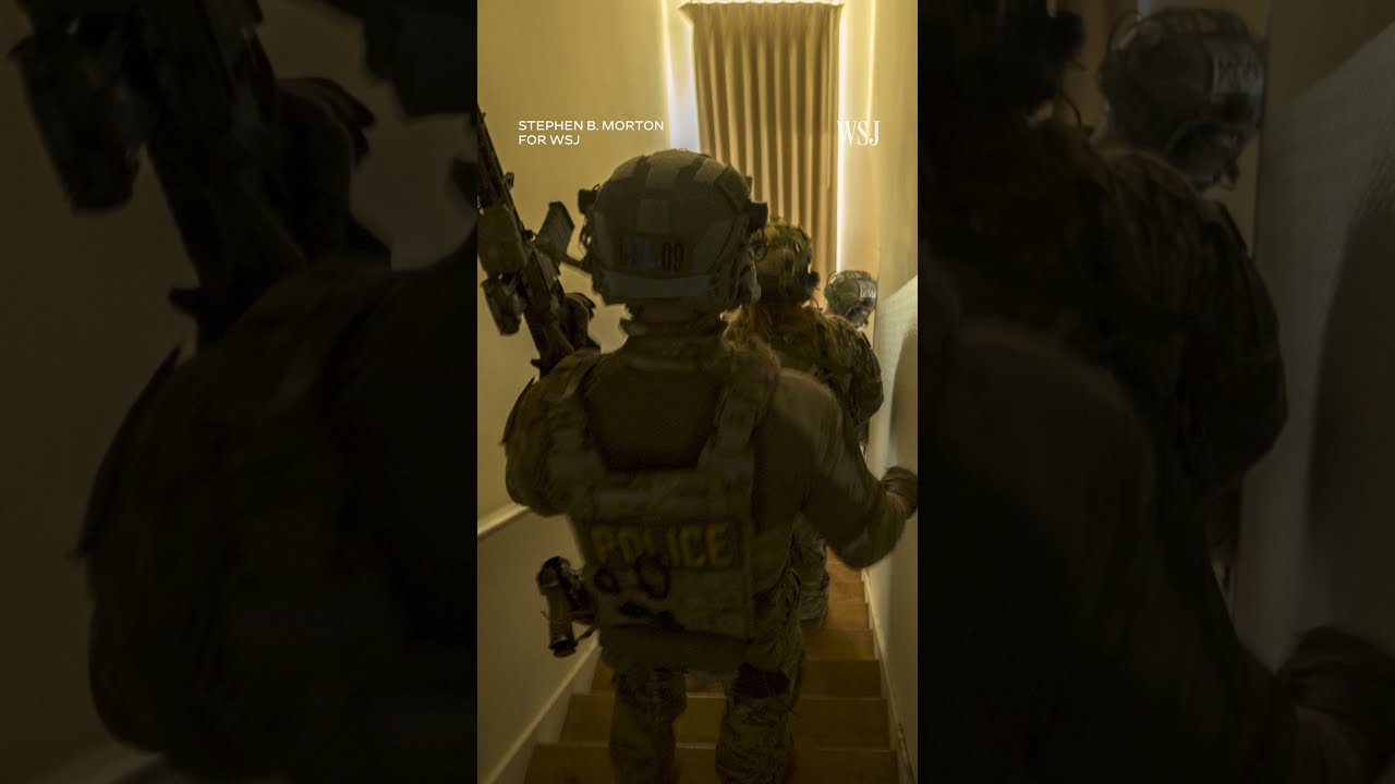 Inside Trump S Built Up ICE Training School Wsj Immigration