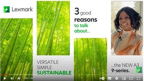 3 reasons to talk about the sustainability of the new A3 Lexmark 9-series devices (ENG NEW)