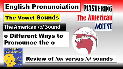 The American /ɔ/ Sound| Review of /æ/ versus /ə/ Sounds | The Vowel Sounds