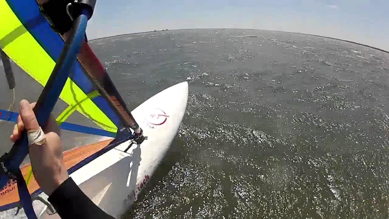 Windsurfing Lakes Bay April 27, 2012 MP4HD YouTube