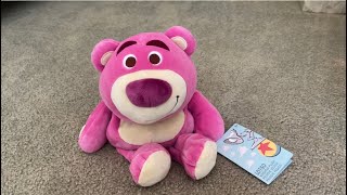 Disney Lotso Weighted Plush 15” super squishy and very heavy!