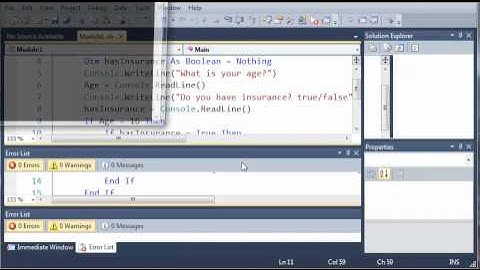 Visual Basic Tutorial - 15 - Nested If Statements