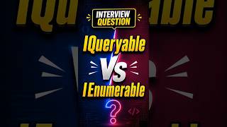 IEnumerable vs IQueryable Explained | C# Interview Questions | #csharp #dotnet #shorts