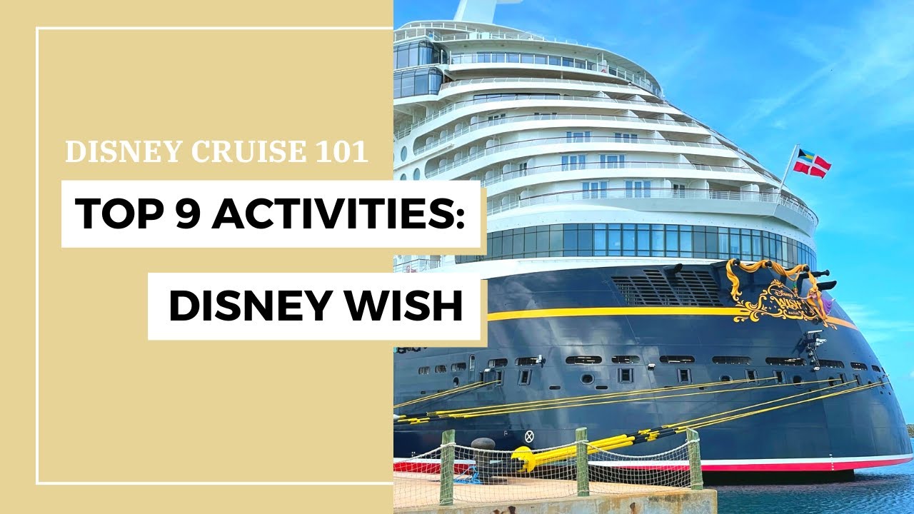 Disney Cruise Line -- The Disney Wish Cruise Ship