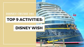 Top Activities on Disney Wish | Disney Cruise Line